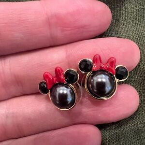 Kate spade Minnie Mouse stud earrings